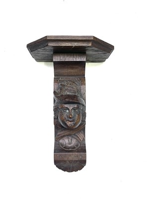 Lot 130 - A late 19th century North European carved oak...