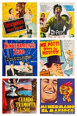 Lot 182 - Original film posters, including Francis goes...
