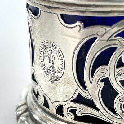 Lot 114 - An early Victorian silver mustard pot by Henry...