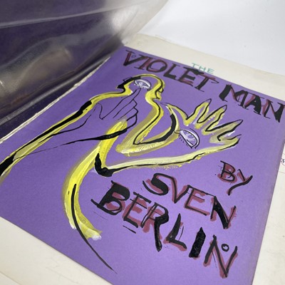 Lot 136 - Sven BERLIN (1911-1999) 'The Violet Man' Two...