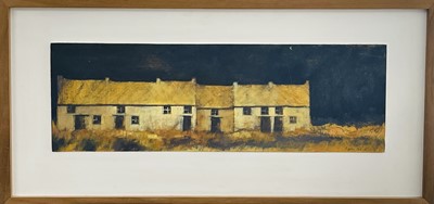 Lot 63 - John S PIPER (1948) Evening Row-Cornwall Oil...