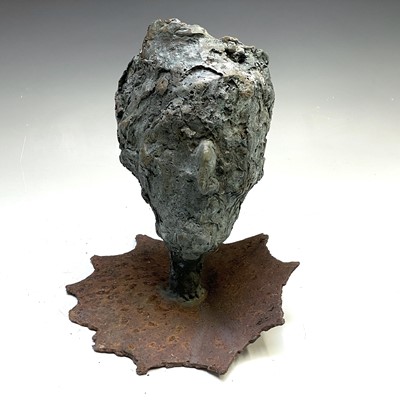 Lot 81 - Sven BERLIN (1911-1999) Bust Bronze H28cm