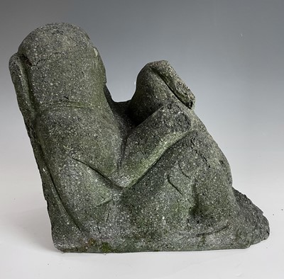 Lot 165 - Sven BERLIN (1911-1999) Mother and Child Black...
