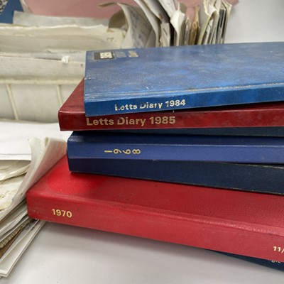 Lot 190 - Berlin's work diaries for the years 1967,68,69...