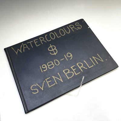 Lot 314 - Sven BERLIN (1911-1999) Watercolours 1980-19??...