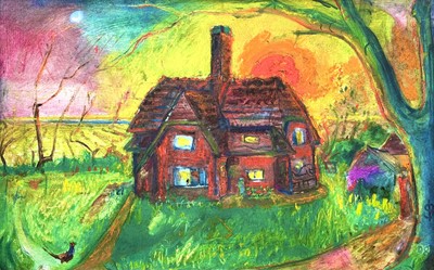 Lot 584 - Sven BERLIN (1911-1999) Old Keepers Cottage...