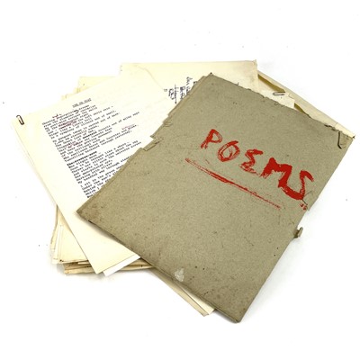 Lot 479 - Sven BERLIN (1911-1999) A folder of early...