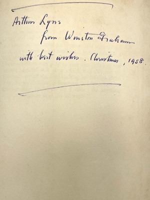 Lot 1233 - WINSTON GRAHAM. 'The Tumbled House,' signed...