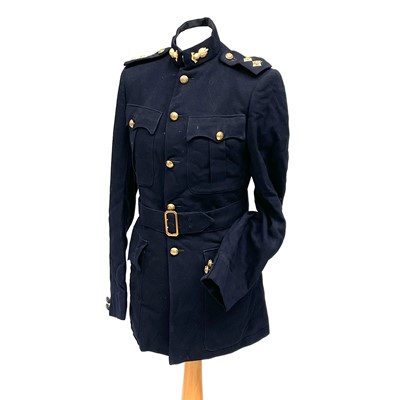 Lot 193 - Military cap badges, uniform buttons of...