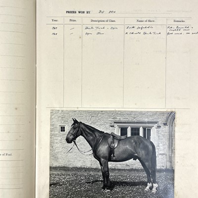 Lot 173 - The private stud book of A. C. W. Norman of Wilcote Manor