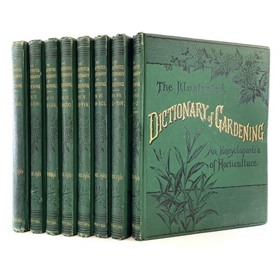 Lot 334 - GEORGE NICHOLSON. 'The illustrated dictionary of gardening,'