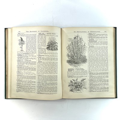 Lot 334 - GEORGE NICHOLSON. 'The illustrated dictionary of gardening,'