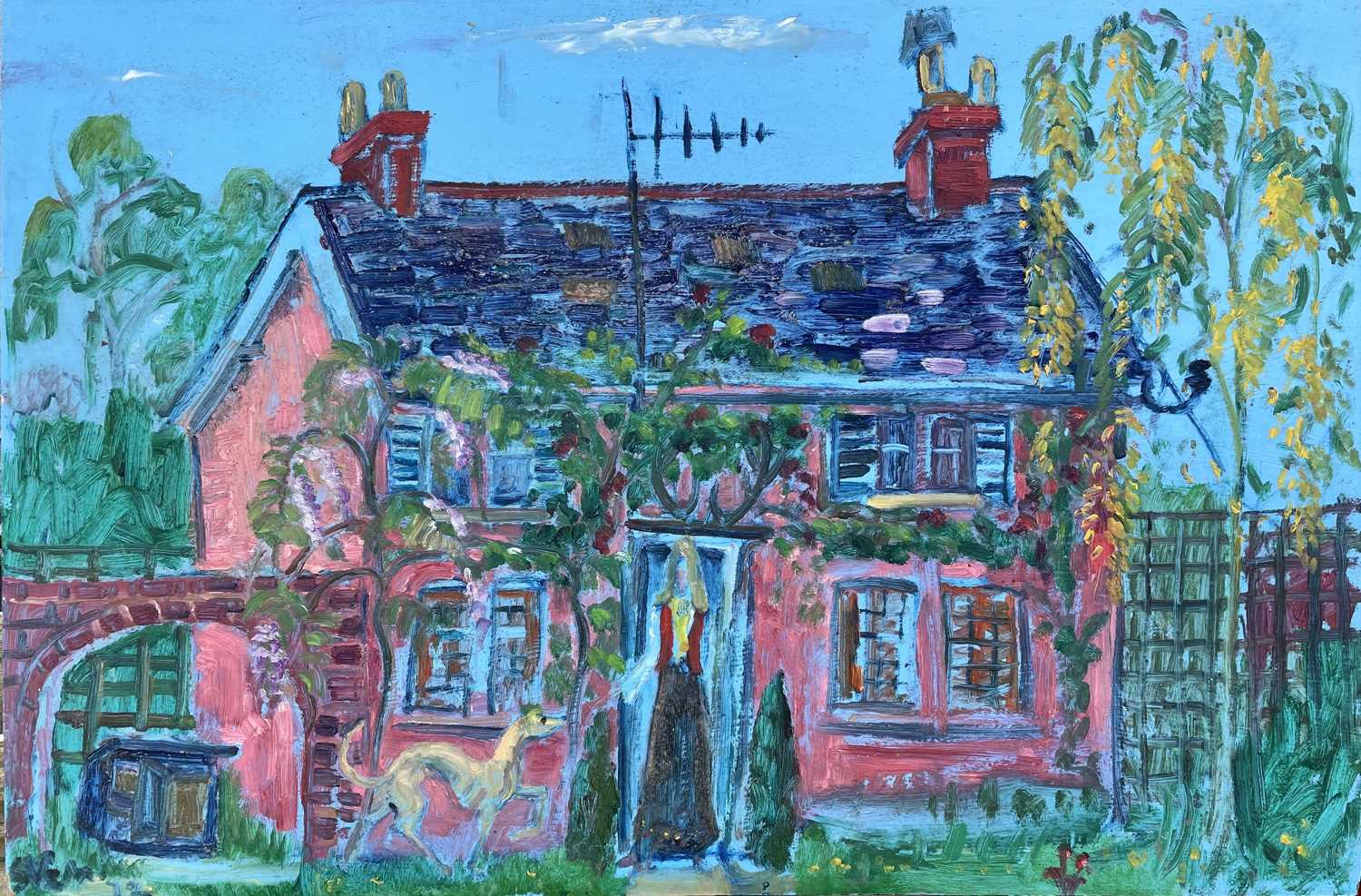 Lot 516 - Sven BERLIN (1911-1999) Julia by The Cottage...
