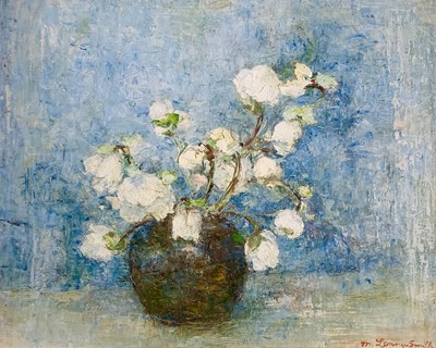 Lot 541 - M LENNY-SMITH(fl.1924-1939) Flowers in a Jar...