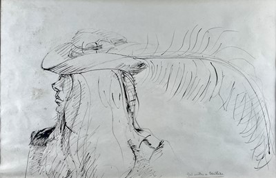 Lot 415 - Sven BERLIN (1911-1999) Study for Julia with...