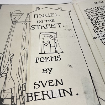 Lot 271 - Sven BERLIN (1911-1999) A collection of poetry...
