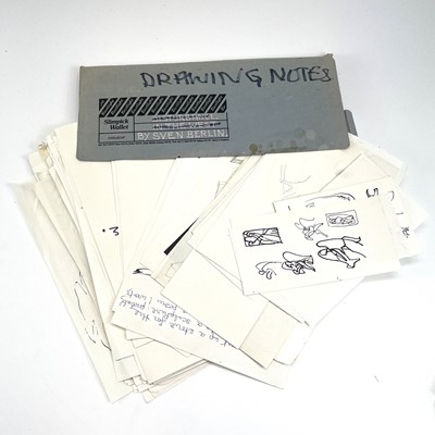 Lot 243 - Sven BERLIN (1911-1999) Drawing Notes A folder...