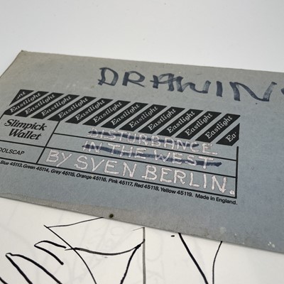 Lot 243 - Sven BERLIN (1911-1999) Drawing Notes A folder...