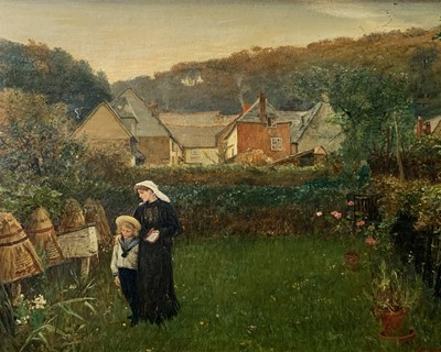 Lot 410 - Charles Napier HEMY (1841-1917) The Widow,...