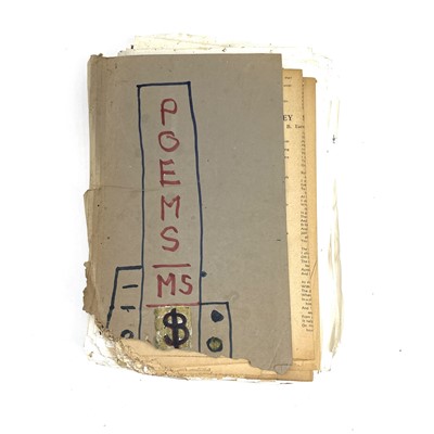 Lot 143 - Sven BERLIN (1911-1999) 'Poems. MS' A folder...
