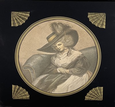 Lot 1419 - Pair 18th century mezzotints portraits of...