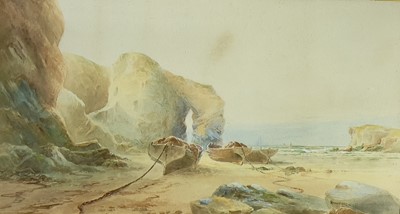 Lot 546 - Charles E. HANNAFORD (1863-1955) Durdle door...