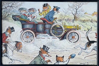 Lot 508 - HARRY B. NEILSON Illustrations. 'Foxes...