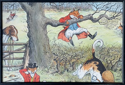 Lot 510 - HARRY B. NEILSON Illustrations. 'Hanging from...