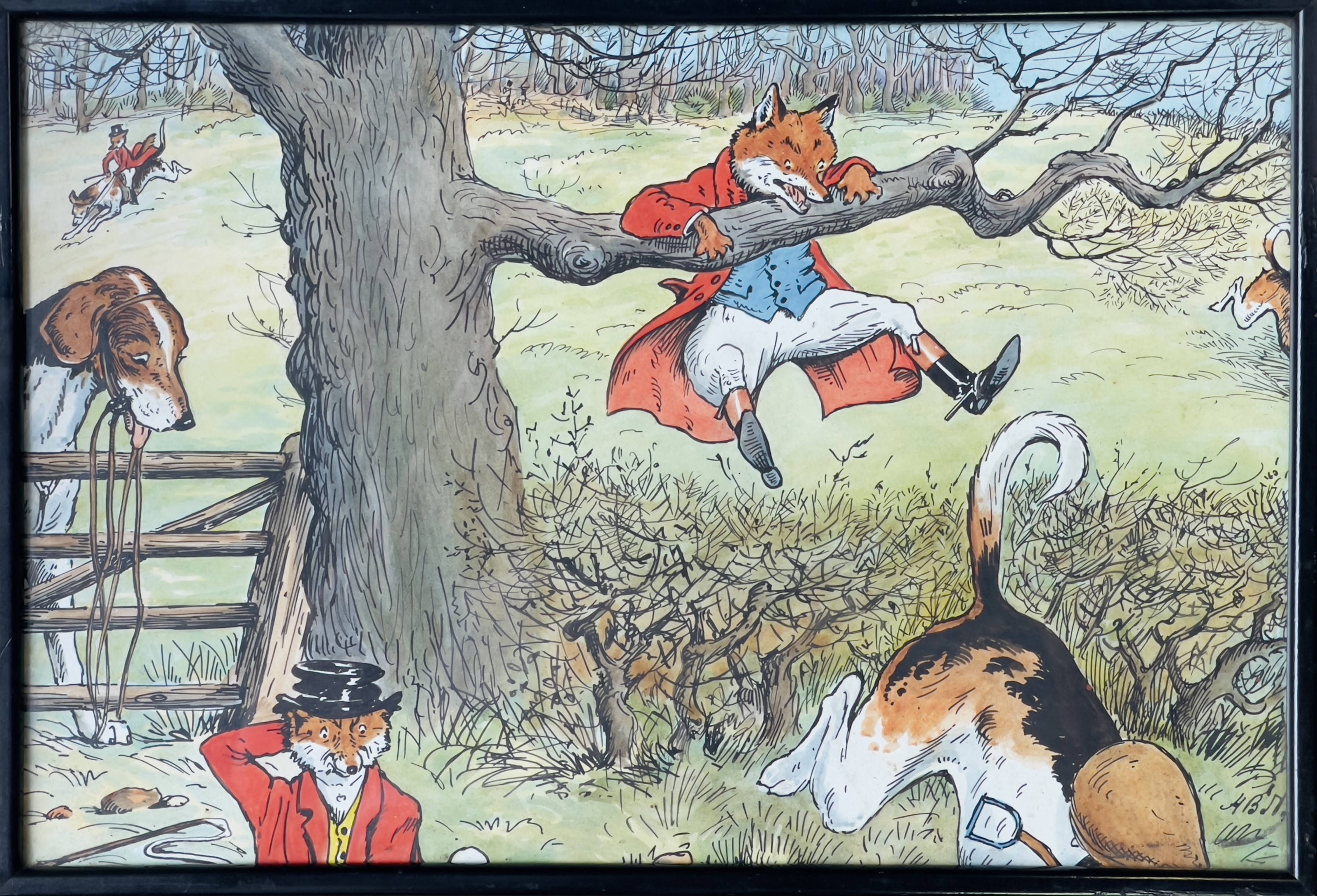 Lot 510 - HARRY B. NEILSON Illustrations. 'Hanging