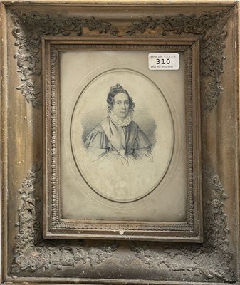 Lot 1448 - English School 19th century Portrait of a Lady...