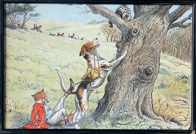 Lot 518 - HARRY B. NEILSON Illustrations. 'A cat up a...