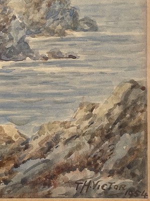 Lot 1449 - Thomas Herbert Victor (1894-1980) Kynance Cove,...