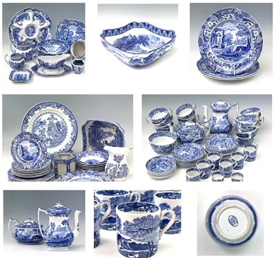 Lot 1009 - A Copeland Spode's Italian part service...