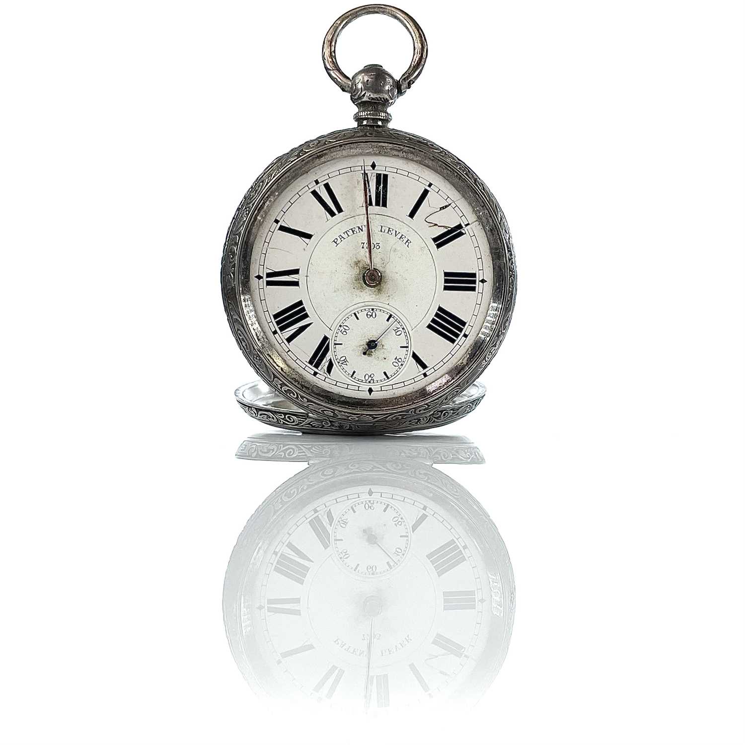 Lot 422 - A Victorian silver Patent Lever pocket watch...