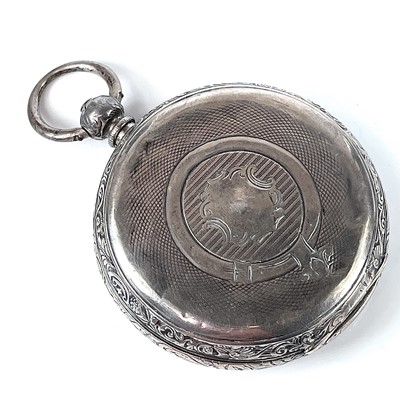 Lot 422 - A Victorian silver Patent Lever pocket watch...