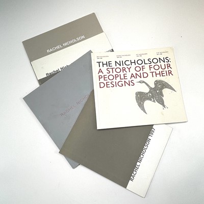 Lot 728 - Five books. 'The Nicholsons: A Story Of Four...