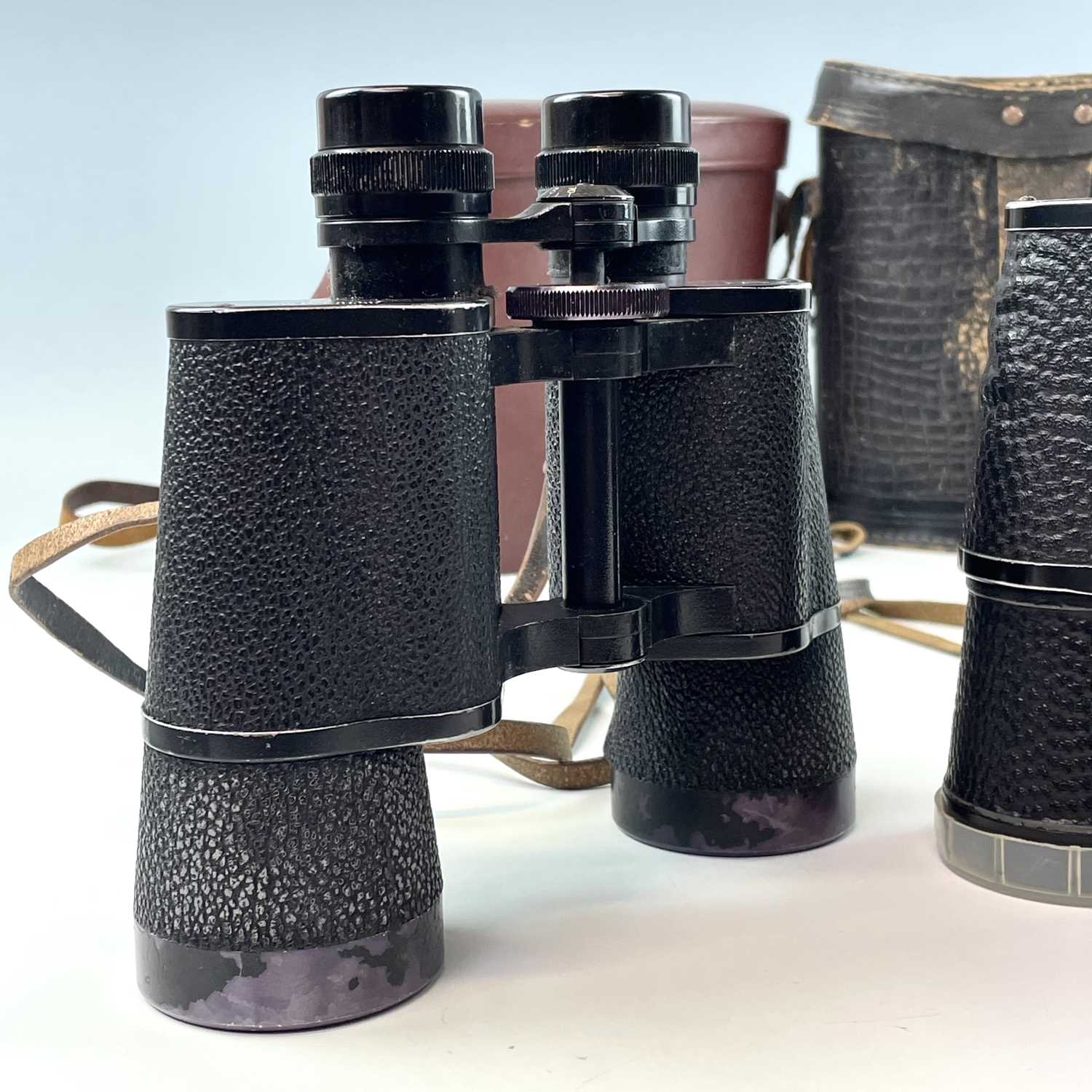 Lot 101 A pair of B P C USSR made 7x50 binoculars