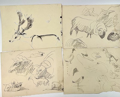 Lot 328 - Sven BERLIN (1911-1999) Early drawings, 16...