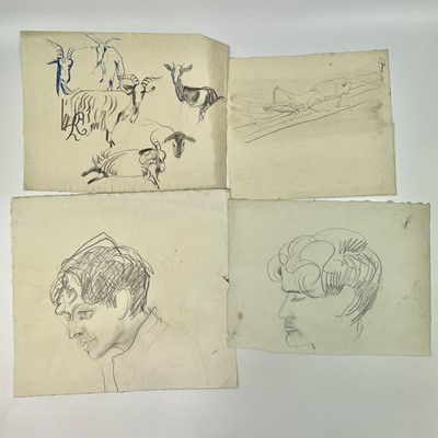Lot 328 - Sven BERLIN (1911-1999) Early drawings, 16...