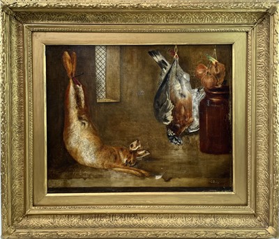 Lot 226 - Still life, oil on canvas, signed G. Dale, in...