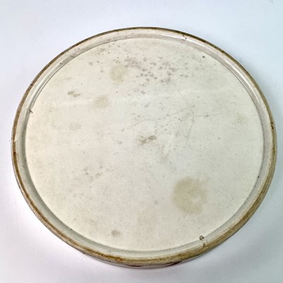 Lot 240 - A large pearlware char dish, circa 1830,...
