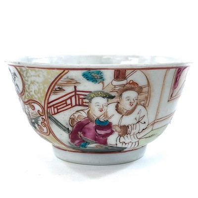 Lot 219 - A Chinese famille rose porcelain tea bowl,...