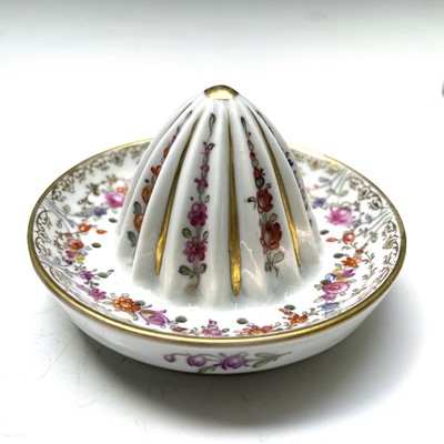 Lot 825 - An early 19th century Continental porcelain...