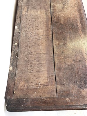 Lot 275 - An oak cupboard, late 17th/early 18th century,...