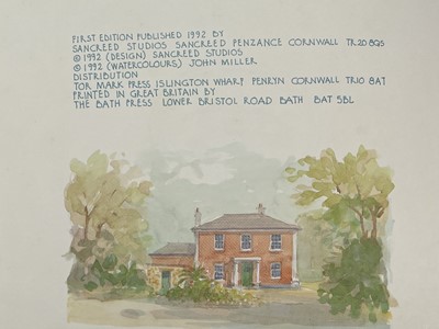 Lot 709 - 'Sketchbook of Cornwall'. John Miller....