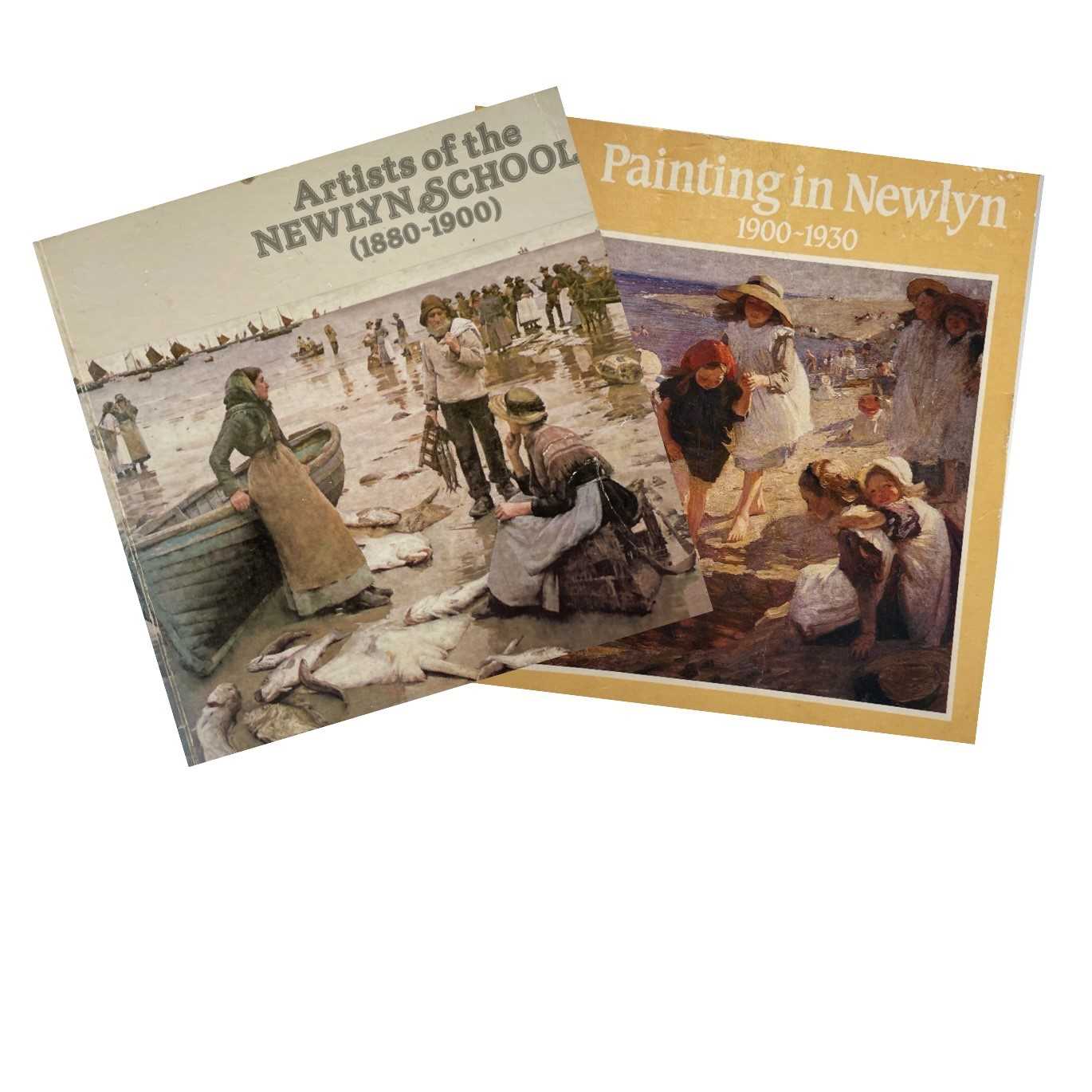 Lot 735 - Two books. 'Artists of the Newlyn School (1880-...