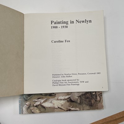 Lot 735 - Two books. 'Artists of the Newlyn School (1880-...