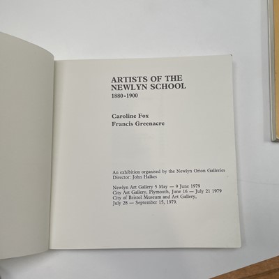 Lot 735 - Two books. 'Artists of the Newlyn School (1880-...