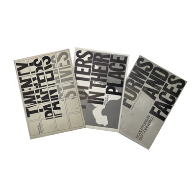 Lot 734 - Three booklets. 'Forms and Faces. Sculptors in...