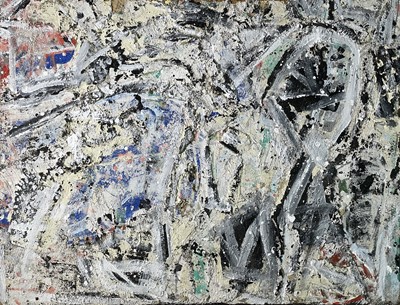Lot 46 - Bryan INGHAM (1936-1997) Oil and Gesso on...